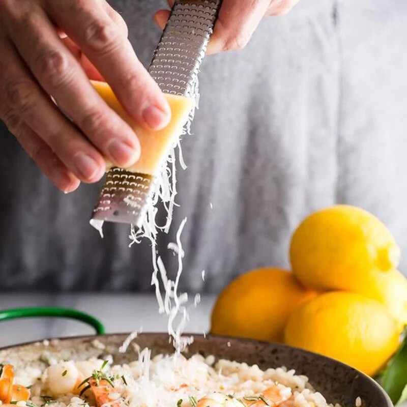 Citrus Lemon Zester & Rende za sir-parmezan sir, limun, đumbir, češnjak, muškatni oraščić, čokolada, povrće, voće, kuhinjski alati