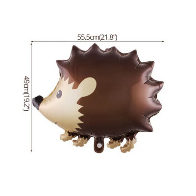 Šumska šuma Dekoracija za rođendansku zabavu Životinja Zoološki vrt Lisica Lav Slon Dječaci Jednokratno posuđe Prekrivač za tortu