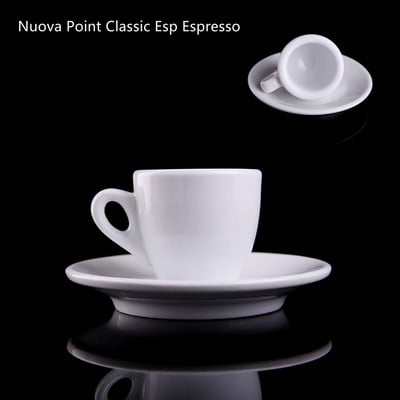 New Point Esp espresso csésze csészealjjal Professzionális versenyszint Ultravastag ESPRESSO SHOT Latte kávés bögre cappuccino pohár