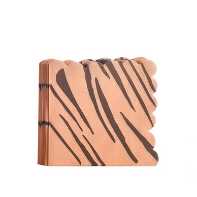 Životinje iz džungle Zlatni leopard print Jednokratni pribor za jelo Papirnati tanjuri Šalica Safari Dekoracije za rođendane Svadbena zabava Baby Shower