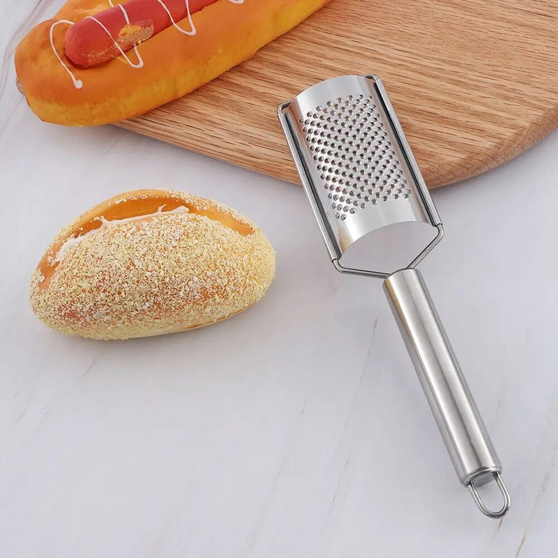 Răzătoare pentru brânză alimentară din oțel inoxidabil Răzătoare manuală portabilă pentru legume Răzătoare ușor de curățat cu mâner și bucătărie multifuncțională de acasă