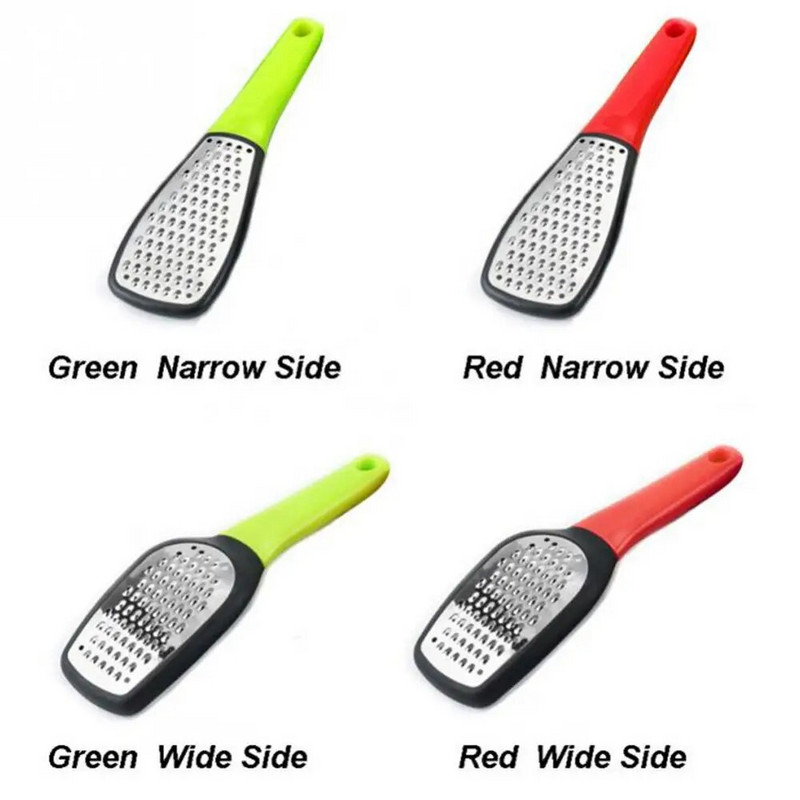 Ručni praktični rotacijski rezač čokolade Višenamjenski kućni ribež za povrće s dugom ručkom i nehrđajućim čelikom.