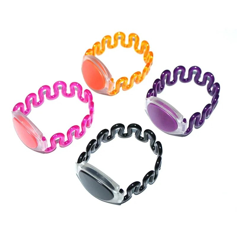 1 vnt. Rfid apyrankė, atspari vandeniui 125 khz Em4100/TK4100 lusto laikrodžio raktų pakabuko ID kortelė, skirta prieigos silikoninės apyrankės žymai