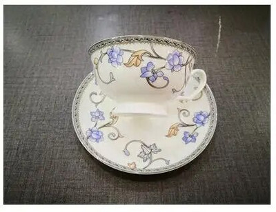 Arany délutáni teáscsésze csészealj készlet Kávéscsésze teáskanna készlet Teatálca koszorúslány ajándék