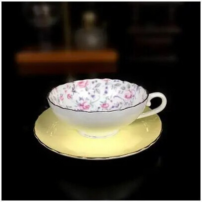 Arany délutáni teáscsésze csészealj készlet Kávéscsésze teáskanna készlet Teatálca koszorúslány ajándék