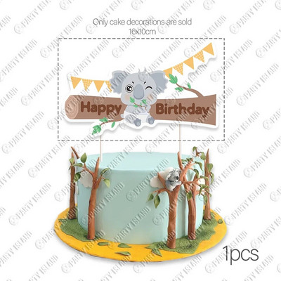 Koala Baby Birthday Party Decorations Koala Baby Shower Forest Animal Happy Birthday Poklon Prekrivač torte Koala Baloni Posuđe