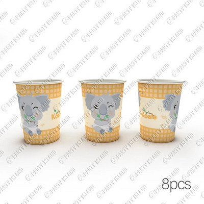 Koala Baby Birthday Party Decorations Koala Baby Shower Forest Animal Happy Birthday Poklon Prekrivač torte Koala Baloni Posuđe
