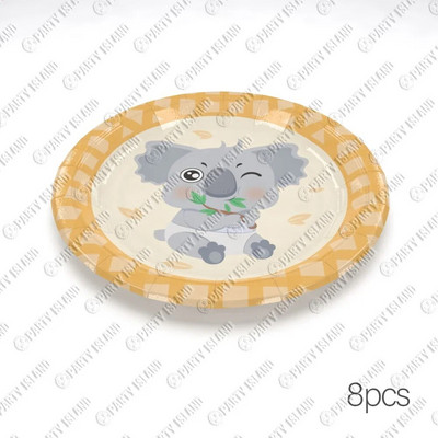 Koala Baby Birthday Party Decorations Koala Baby Shower Forest Animal Happy Birthday Poklon Prekrivač torte Koala Baloni Posuđe