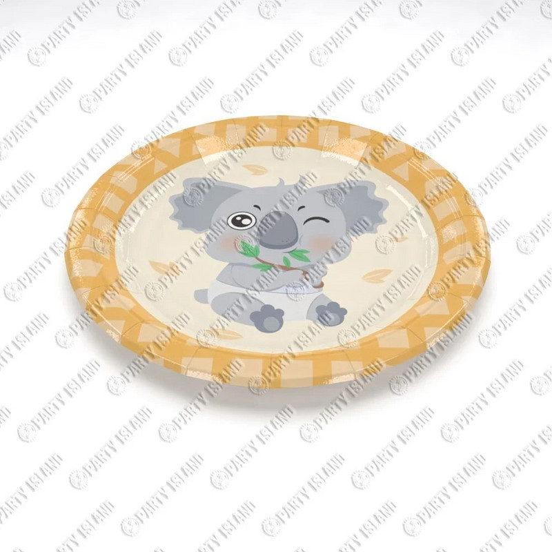 Koala Baby Birthday Party Decorations Koala Baby Shower Forest Animal Happy Birthday Poklon Prekrivač torte Koala Baloni Posuđe