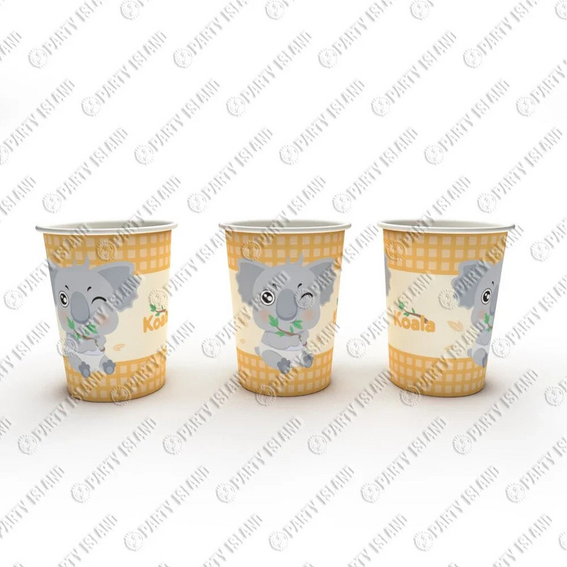 Koala Baby Birthday Party Decorations Koala Baby Shower Forest Animal Happy Birthday Poklon Prekrivač torte Koala Baloni Posuđe