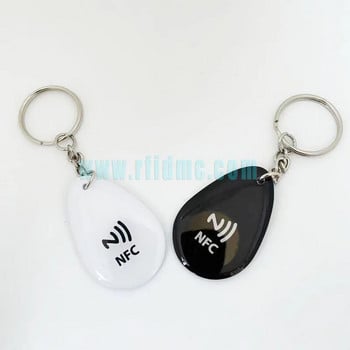 5 τεμάχια Παθητική ετικέτα RFID 13,56 MHz NFC Μπρελόκ NTAG216 Εποξειδικές κάρτες με τσιπ αδιάβροχο μπρελόκ