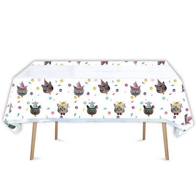 Kućni ljubimci Tema Mačke Sretan rođendan Dekoracija Posuđe Papirnata čaša Tanjur Salveta Balon Party Slatka mačka Pribor za tuširanje djeteta