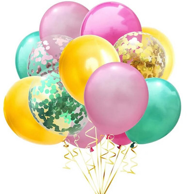 Flamingo Hawaii Luau Party Decoration Balon Bunting Banner Hawaiian Summer Tropical Party Supplies Wedding Birthday Party Deco