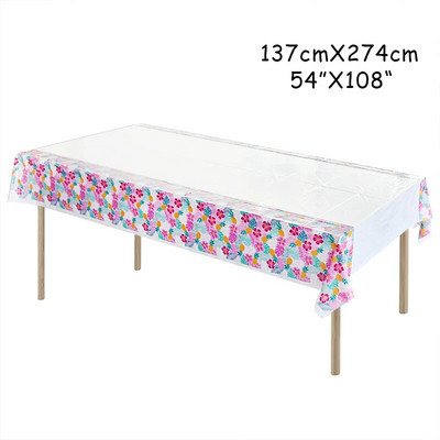 Flamingo Hawaii Luau Party Decoration Balon Bunting Banner Hawaiian Summer Tropical Party Supplies Wedding Birthday Party Deco