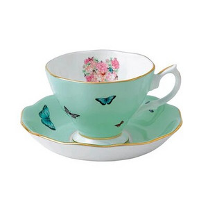 Europos Albert Bone China kavos rinkinys Keraminis porcelianinis indas Popietės arbatos Pieno puodelis Organizatorius Virtuvės priedai