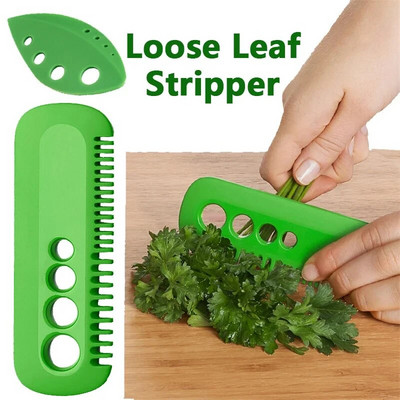 Vegetable Herb Eliminator Kale Oregano Parsley Cilantro Stripper Looseleaf Comb Household Gadgets Φορητά εργαλεία κουζίνας