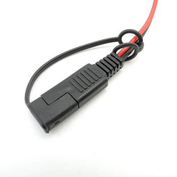 SAE към SAE захранващ удължителен кабел с капак за прах 18awg 10A 12V-24V конекторен кабел Конектор за бързо изключване за автомобили, автомобили