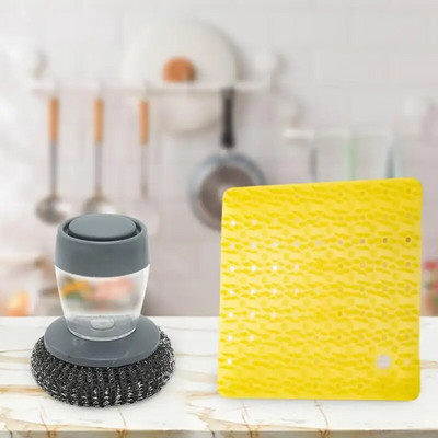 Plauti daržovių šepetėlis Patvarus Patogus virtuvės priedai Stiprus ploviklis Lengvas indų valymas Valymo puodo šepetys Higiena