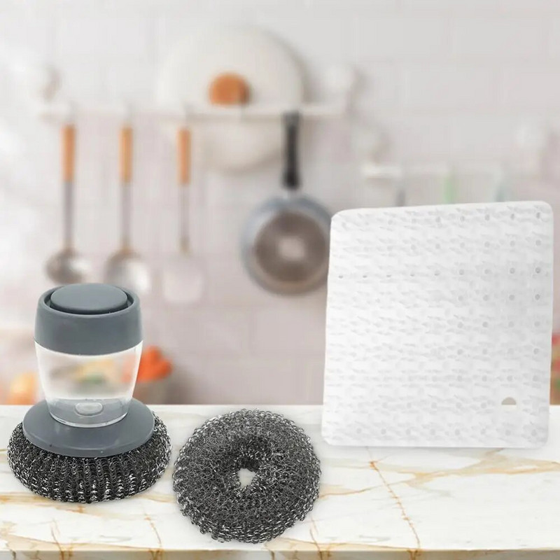 Plauti daržovių šepetėlis Patvarus Patogus virtuvės priedai Stiprus ploviklis Lengvas indų valymas Valymo puodo šepetys Higiena