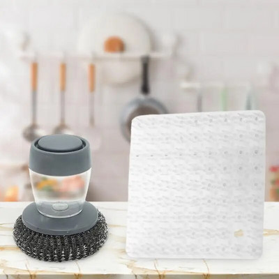 Pesupotihari Kergesti eemaldatav tõrksad plekid Tõhus pesupesemisnõud Köögiviljaharjade plekihari Automaatne seebi lisamine