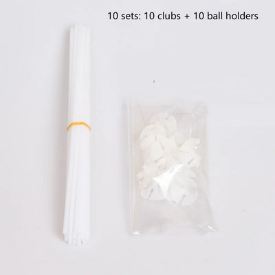 100 точки приставка за балон Лепило Точково закрепване на балони към тавана или стикери за стена Парти за рожден ден Консумативи за сватбена украса