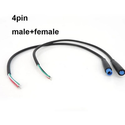 M6 2 3 4 5 6 Pin Αδιάβροχο καλώδιο M-6 Τερματικός ηλιακός πίνακας Mini βύσμα σήματος σύνδεσης αισθητήρας 26CM Σύνδεση