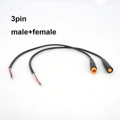 M6 2 3 4 5 6 Pin Αδιάβροχο καλώδιο M-6 Τερματικός ηλιακός πίνακας Mini βύσμα σήματος σύνδεσης αισθητήρας 26CM Σύνδεση