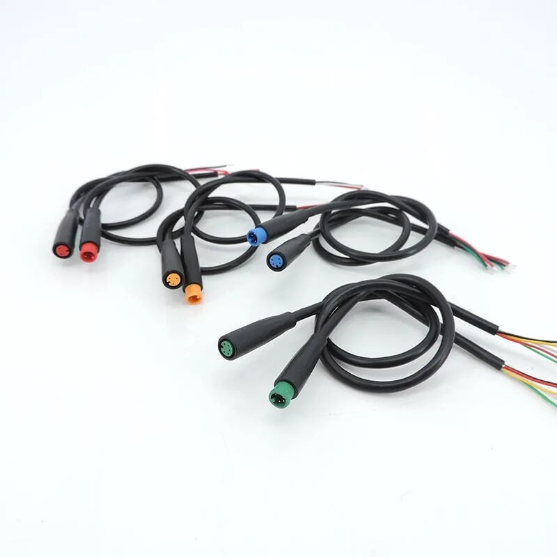 M6 2 3 4 5 6 kontaktu ūdensnecaurlaidīgs kabelis M-6 saules paneļa spaile Mini spraudnis Signāla savienojuma sensors 26 CM savienotājs