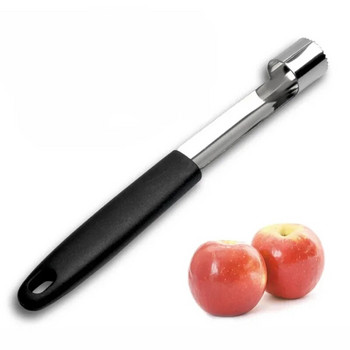 Нов нож за рязане на сърцевината на ябълката от неръждаема стомана, нож за рязане на сърцевината, нож за нарязване на плодове, многофункционално рязане на зеленчуци, премахната сърцевина на круша Кухненски инструменти