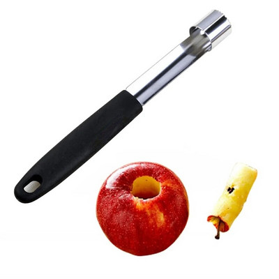 нов 180 mm (7``) Apple Corer Pitter Pear Bell Twist Fruit Stoner Easy Core Seed Remover pepper Remove Pit Кухненски инструмент Gadget