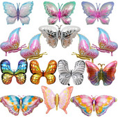 Θέμα κινουμένων σχεδίων πεταλούδα Αλουμινόχαρτο μπαλόνι ουράνιο τόξο πεταλούδα Χρόνια πολλά Παιδικό δώρο Ημέρα για πάρτι Γάμος Διακόσμηση μπαλόνι