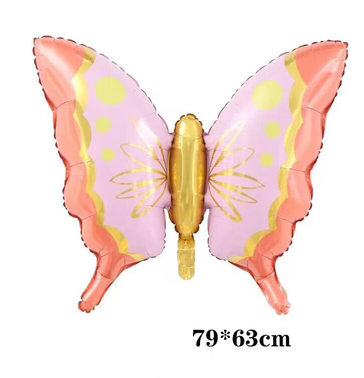 Θέμα κινουμένων σχεδίων πεταλούδα Αλουμινόχαρτο μπαλόνι ουράνιο τόξο πεταλούδα Χρόνια πολλά Παιδικό δώρο Ημέρα για πάρτι Γάμος Διακόσμηση μπαλόνι
