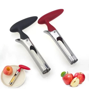 Нов нож за рязане на сърцевината на ябълката от неръждаема стомана, нож за рязане на сърцевината, нож за нарязване на плодове, многофункционално рязане на зеленчуци, премахната сърцевина на круша Кухненски инструменти
