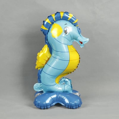 4D стоящи животински балони Карикатура Слон Лисица Динозавър Панда Джунгла Коала Диво животно Декорация за рожден ден Детски подарък Балон