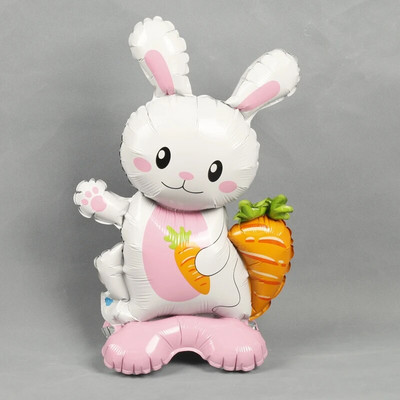 4D стоящи животински балони Карикатура Слон Лисица Динозавър Панда Джунгла Коала Диво животно Декорация за рожден ден Детски подарък Балон