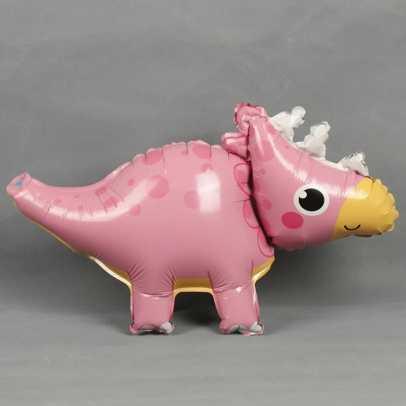 4D стоящи животински балони Карикатура Слон Лисица Динозавър Панда Джунгла Коала Диво животно Декорация за рожден ден Детски подарък Балон