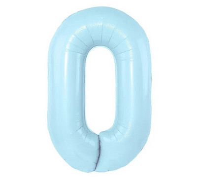 32 colių kūdikių mėlynos rožinės folijos numerio balionas 0 1 2 3 4 5 6 7 8 9 Gimtadienio vakarėlis Baby Shower Vestuvių dekoravimo festivalio balionas