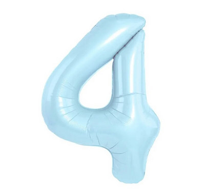 32 colių kūdikių mėlynos rožinės folijos numerio balionas 0 1 2 3 4 5 6 7 8 9 Gimtadienio vakarėlis Baby Shower Vestuvių dekoravimo festivalio balionas