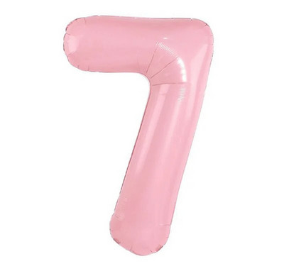 32 colių kūdikių mėlynos rožinės folijos numerio balionas 0 1 2 3 4 5 6 7 8 9 Gimtadienio vakarėlis Baby Shower Vestuvių dekoravimo festivalio balionas