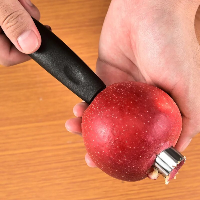 Pirniseemnete eemaldaja lõikur roostevabast terasest köögividinad avaleht Köögiviljatööriist Õunad Punased datlid Keerake puuviljasüdamik Eemalda süvend