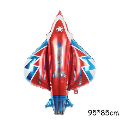 Καρτούν Θέμα Αυτοκινήτου Foil Balloons Παιδικά δώρα Baby Shower Διακόσμηση πάρτι γενεθλίων Παιδικές μπάλες Helium Globos Toys Train Balloon