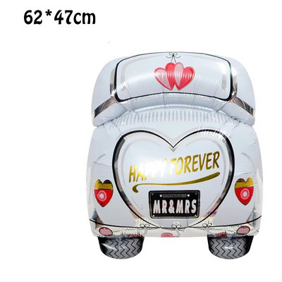 Καρτούν Θέμα Αυτοκινήτου Foil Balloons Παιδικά δώρα Baby Shower Διακόσμηση πάρτι γενεθλίων Παιδικές μπάλες Helium Globos Toys Train Balloon