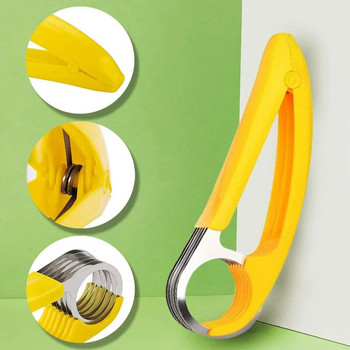 Creative Banana Slicer Ζαμπόν Λουκάνικο Slicer Αρχική Καθημερινή Μπανάνα Slicer Salad Sundaes Tools Cutter Fruit Slicer Αξεσουάρ κουζίνας
