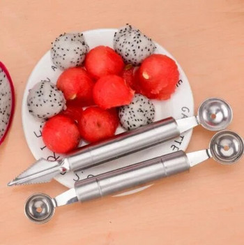 Παγωτό καρπούζι Dig Ball Scoop Κουτάλι Καρπούζι καρπούζι Φρούτα σκάλισμα Μαχαίρι Κόφτης Gadgets Diy Ποικιλία κρύα πιάτα