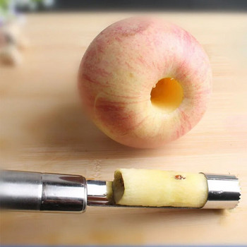 Нова ябълка Corer от неръждаема стомана Круши Плодове Зеленчуци Инструменти Средство за премахване на семки Резачка Сеялка Резачка Нож Кухненски джаджи Инструменти