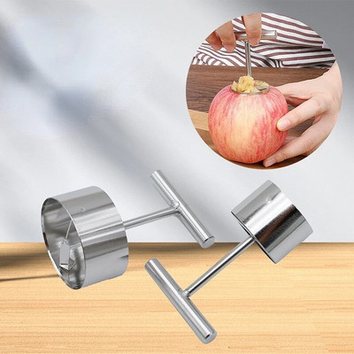 Rozsdamentes acél alma magvágó vágó többfunkciós gyümölcsmag-mag eltávolító elválasztó konyhai eszközökhöz Kiegészítők