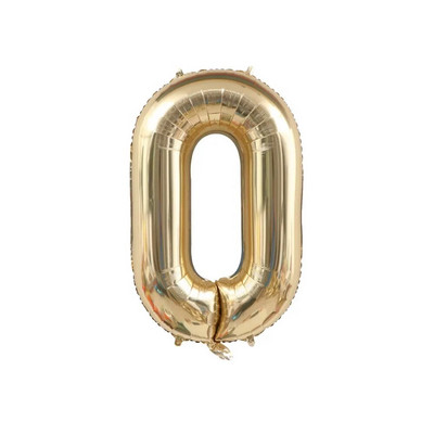 1/2db 40 hüvelykes platina színszámú léggömbök figura hélium léggömb 30 40 50 60 70 boldog születésnapi parti dekoráció barkács kellékek