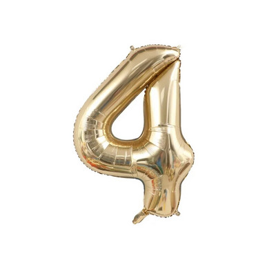 1/2db 40 hüvelykes platina színszámú léggömbök figura hélium léggömb 30 40 50 60 70 boldog születésnapi parti dekoráció barkács kellékek