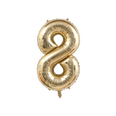 1/2db 40 hüvelykes platina színszámú léggömbök figura hélium léggömb 30 40 50 60 70 boldog születésnapi parti dekoráció barkács kellékek