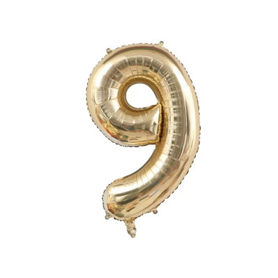 1/2db 40 hüvelykes platina színszámú léggömbök figura hélium léggömb 30 40 50 60 70 boldog születésnapi parti dekoráció barkács kellékek